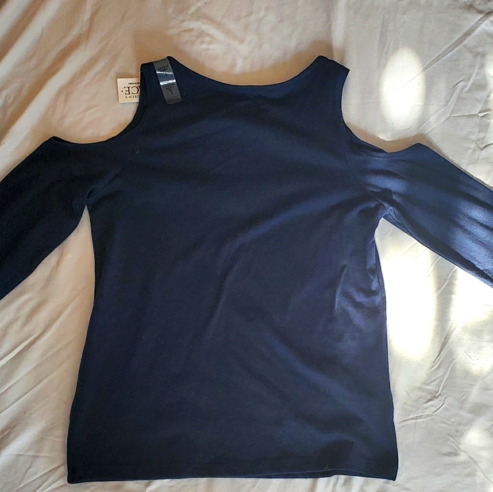 Girls peek a boo long sleeve shirt